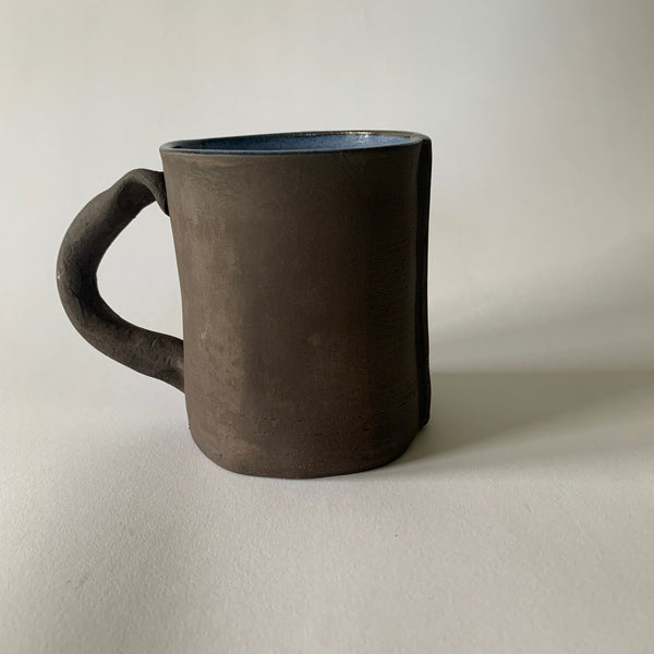 16oz Blue Reclaimed Wood Mug #2