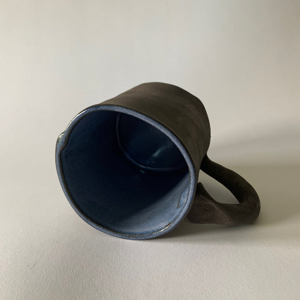 16oz Blue Reclaimed Wood Mug #2