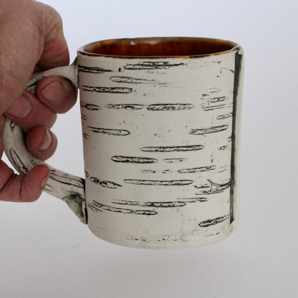 16oz Brown Birch Mug