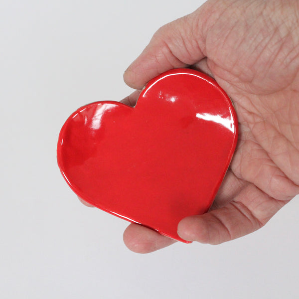 Heart Shaped Birch Ring Dish