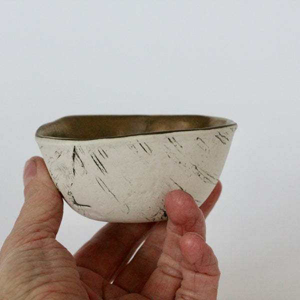 Gold Birch Mini Bowl
