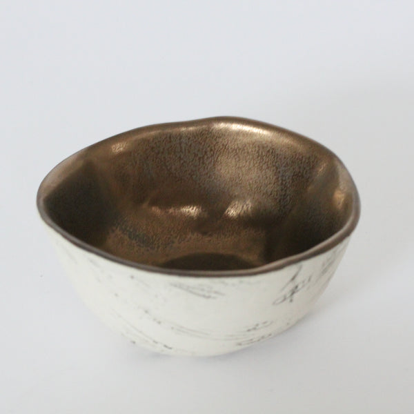 Gold Birch Mini Bowl