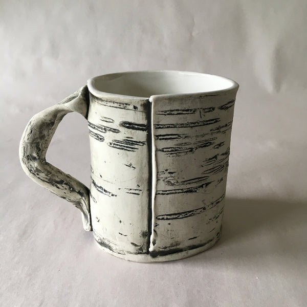 12oz White Birch Mug