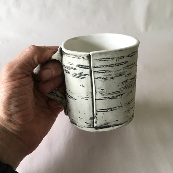 12oz White Birch Mug