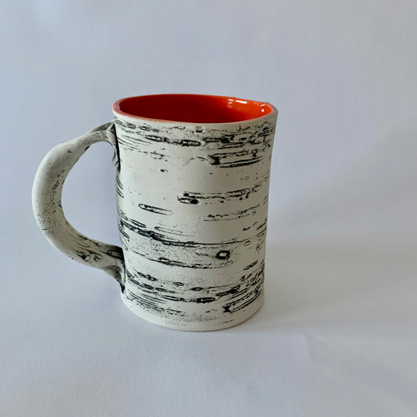 16oz Bright Orange Birch Mug