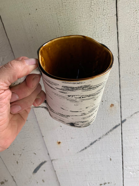 12oz Brown Birch Mug