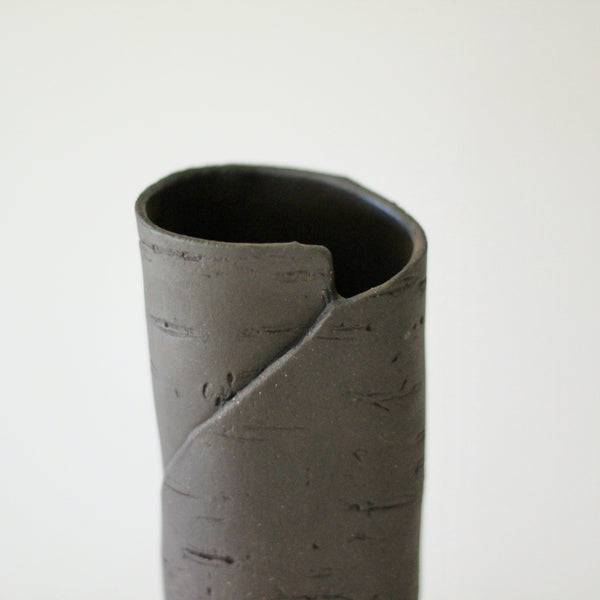 6.5" Bronze Black Birch Vase