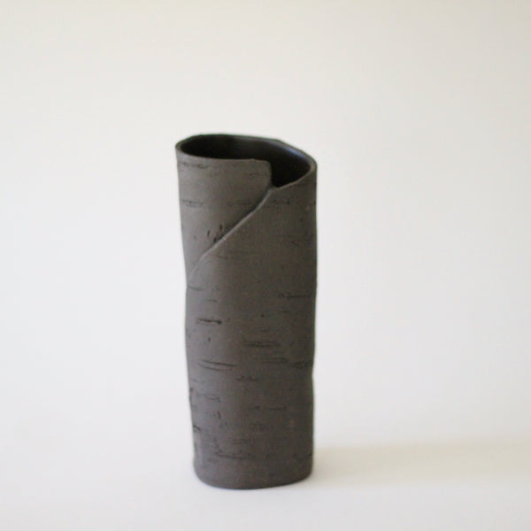 6.5" Bronze Black Birch Vase