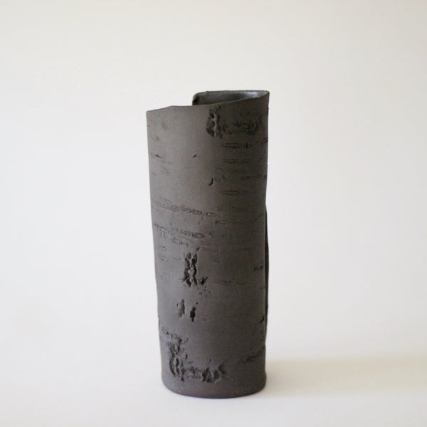 6.5" Bronze Black Birch Vase