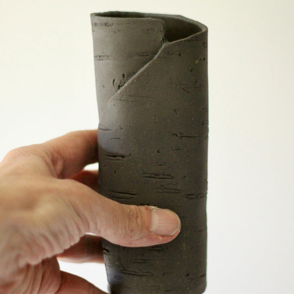 6.5" Bronze Black Birch Vase
