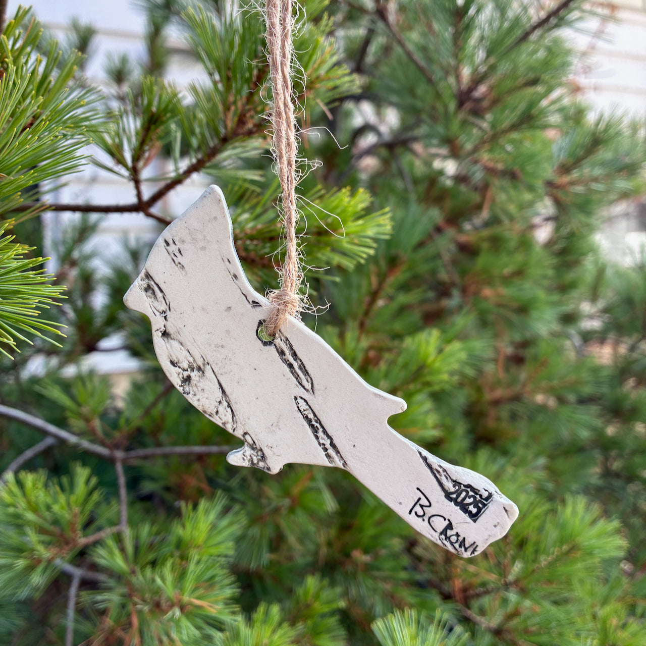 2025 Cardinal Birch Ornament