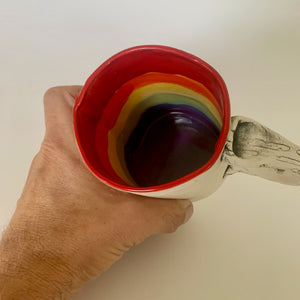 16oz Rainbow Birch Mug