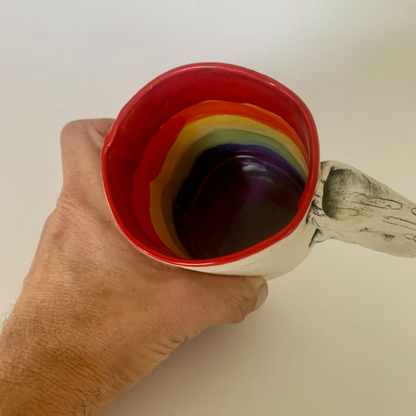 16oz Rainbow Birch Mug