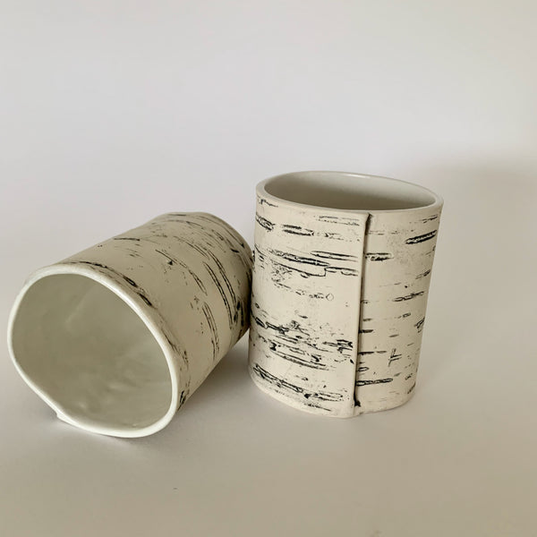 White Birch Tea Cup (no handle)