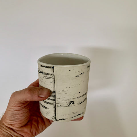 White Birch Tea Cup (no handle)