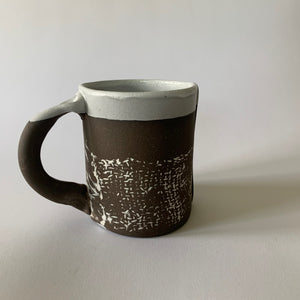12oz Jute Dark Brown Clay Mug #6