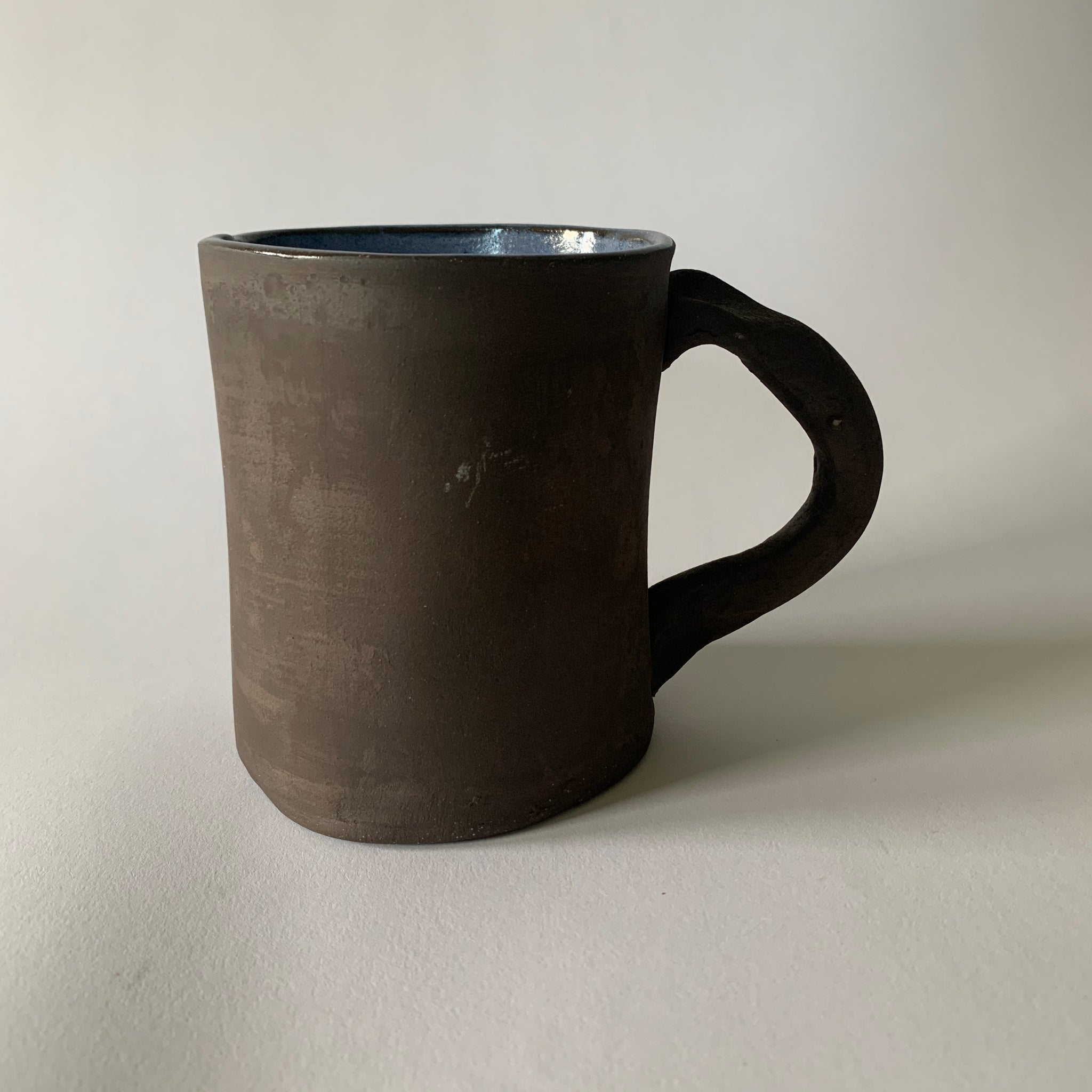 16oz Blue Reclaimed Wood Mug #2