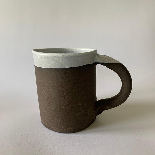 16oz Jute Dark Brown Clay Mug #1