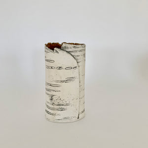 4.5" Brown Birch Bud Vase