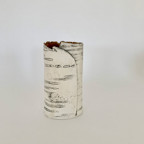 4.5" Brown Birch Bud Vase