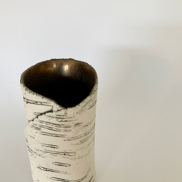 5" Gold Birch Bud Vase