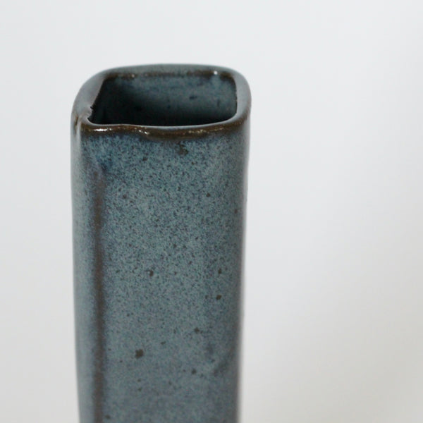 Blue Square Bud Vase