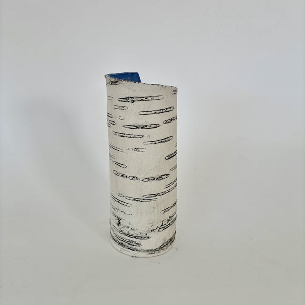 6" Blue Birch Vase