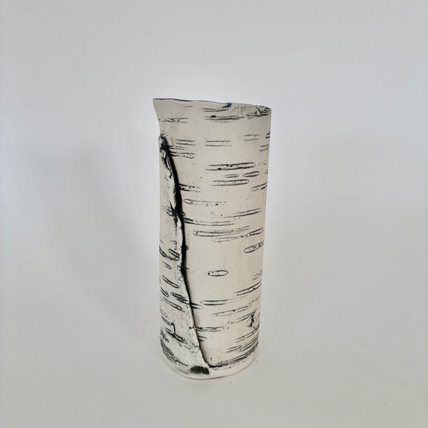 6" Blue Birch Vase