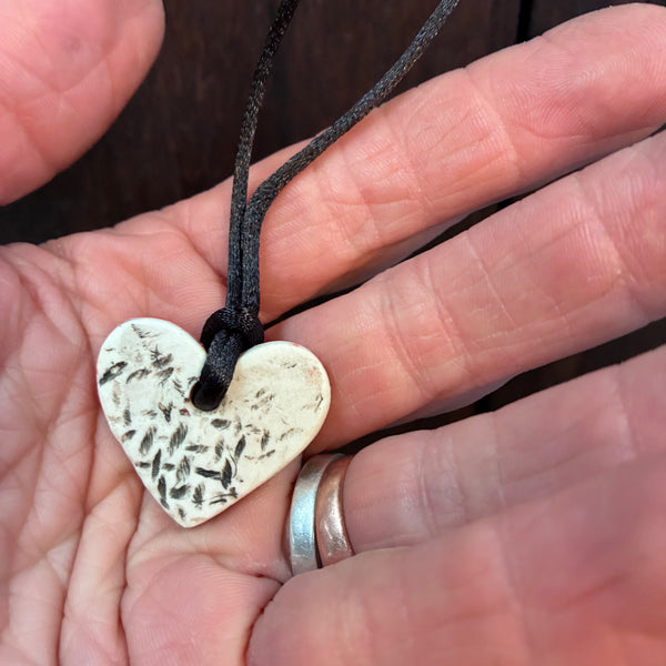 Red Heart Shaped Pendant