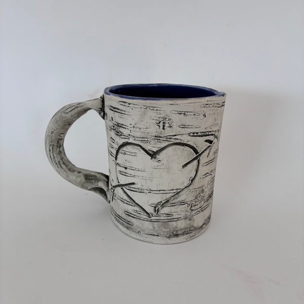 12oz Purple Heart Birch Mug