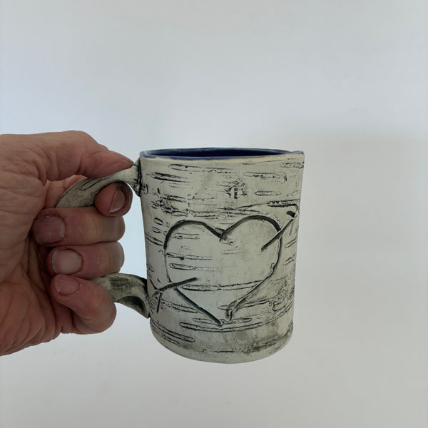 12oz Purple Heart Birch Mug