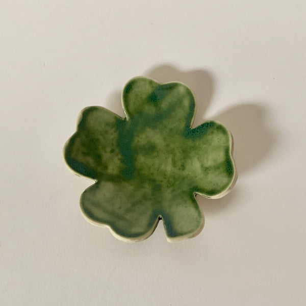 Four-Leafed Clover Shaped Birch Ring Dish
