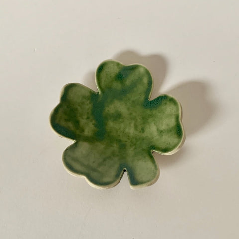 Four-Leafed Clover Shaped Birch Ring Dish