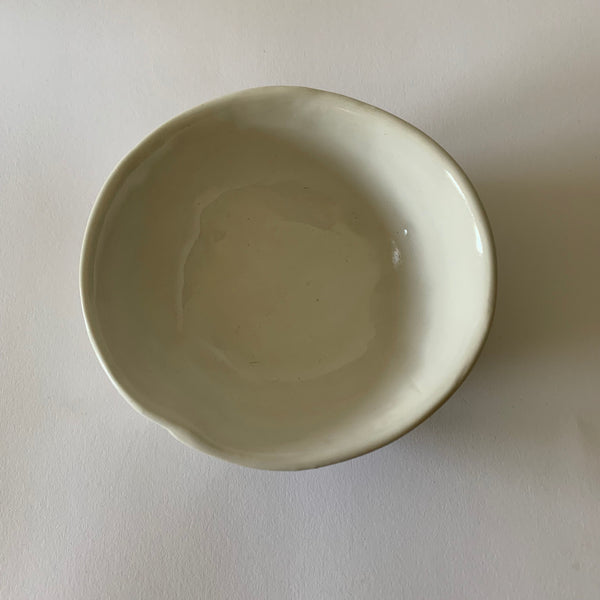 White Birch Ice Cream Bowl