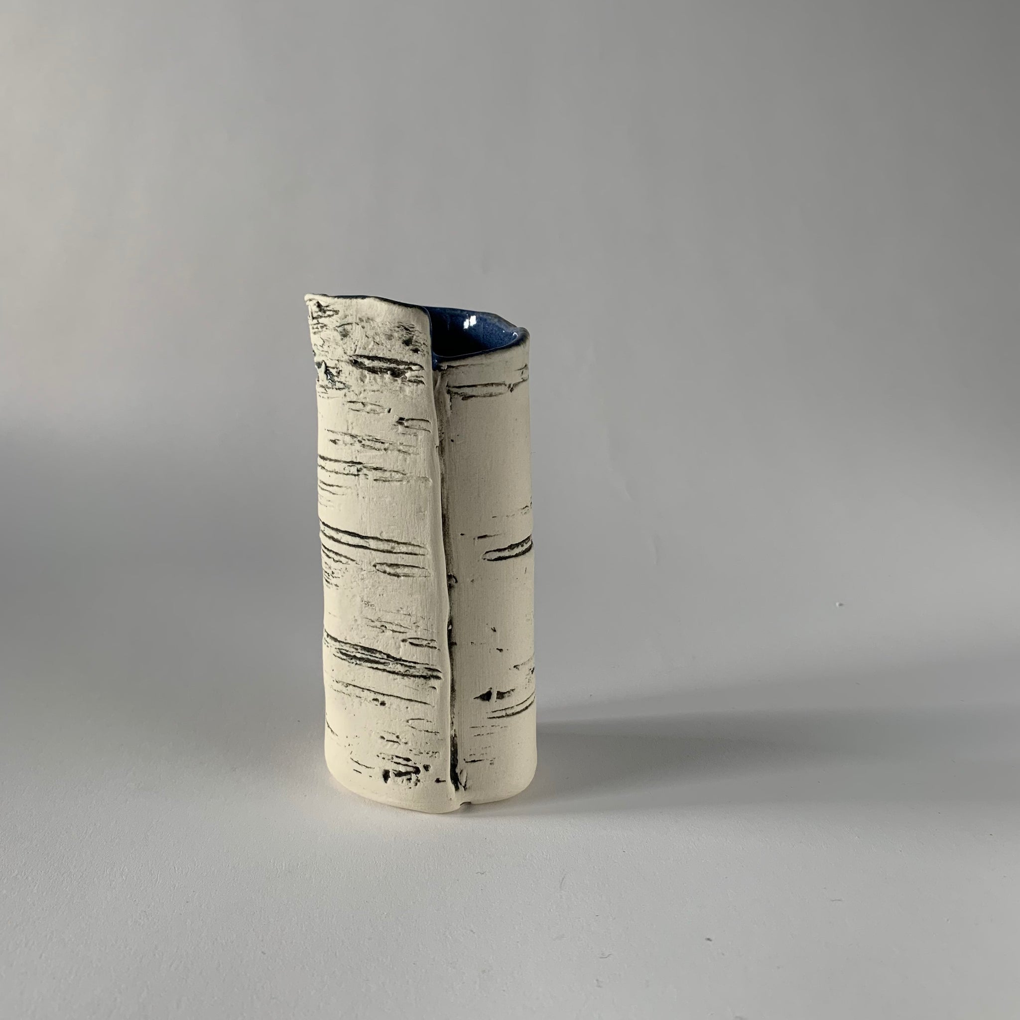 4.5"  Blue Birch Bud Vase